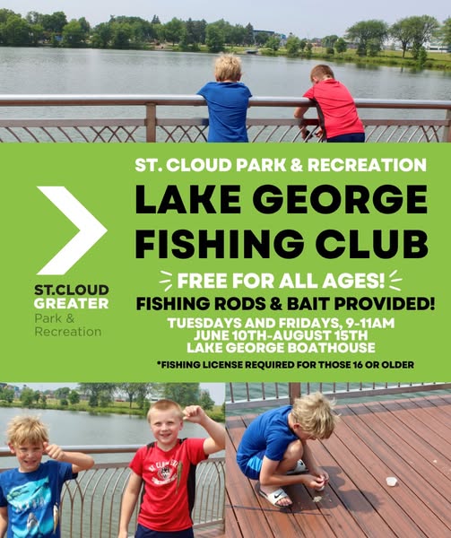 Free Lake George Fishing Club for all ages
